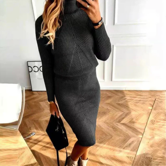 Women’s Stylish Comfortable Midi Sweater Dress