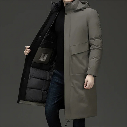 Men’s Insulated Zip Front Winter Coat