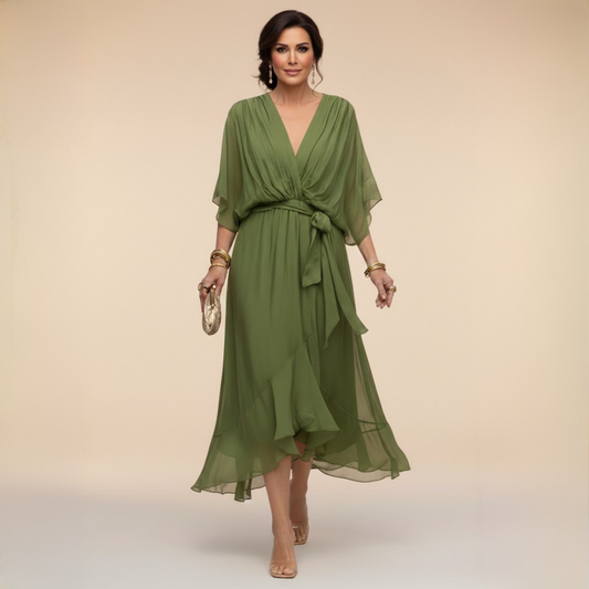 Sarah | Sandra V-Neck Dress