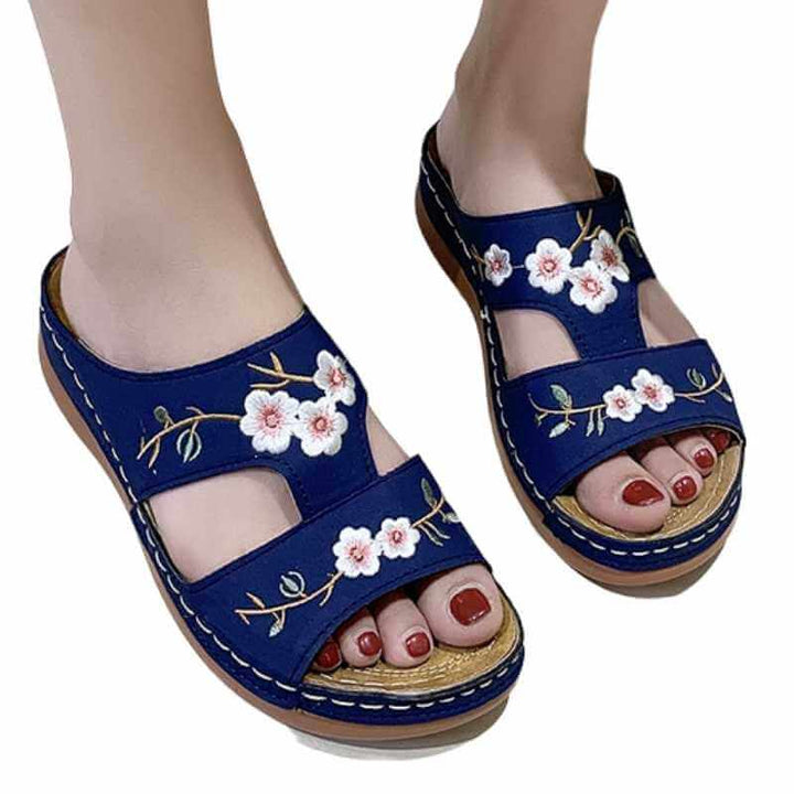 Sandalias ortopédicas de cuña Sienna