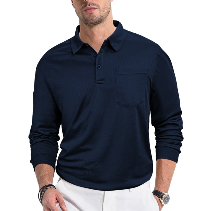 Polo elegante y transpirable