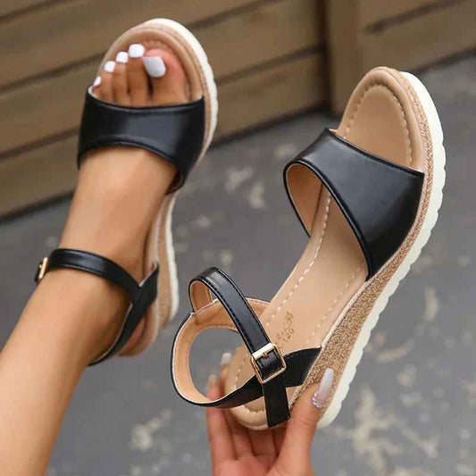 Lightweight Platform Wedge Sandals