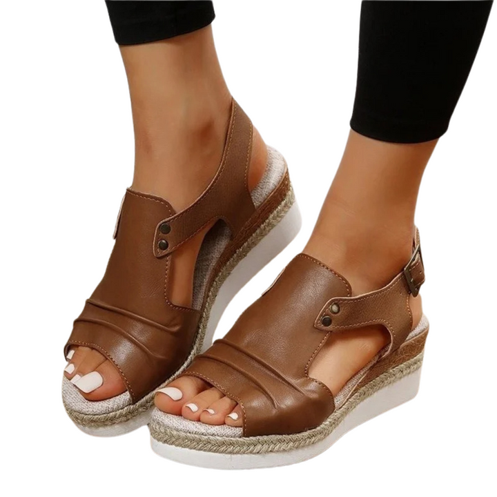 Sandalias casuales de tacón cuadrado Ravenna