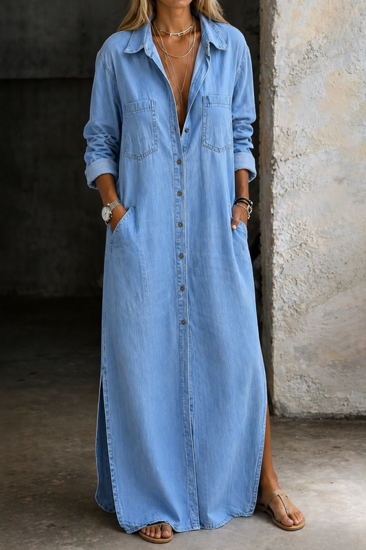 Delana | Dress with Buttons