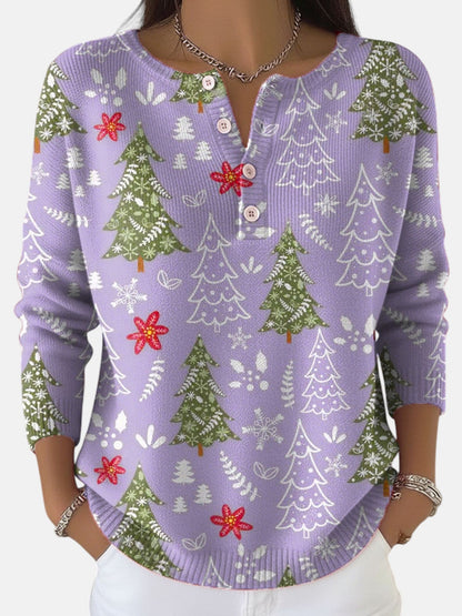 Christmas Jumper with Buttons