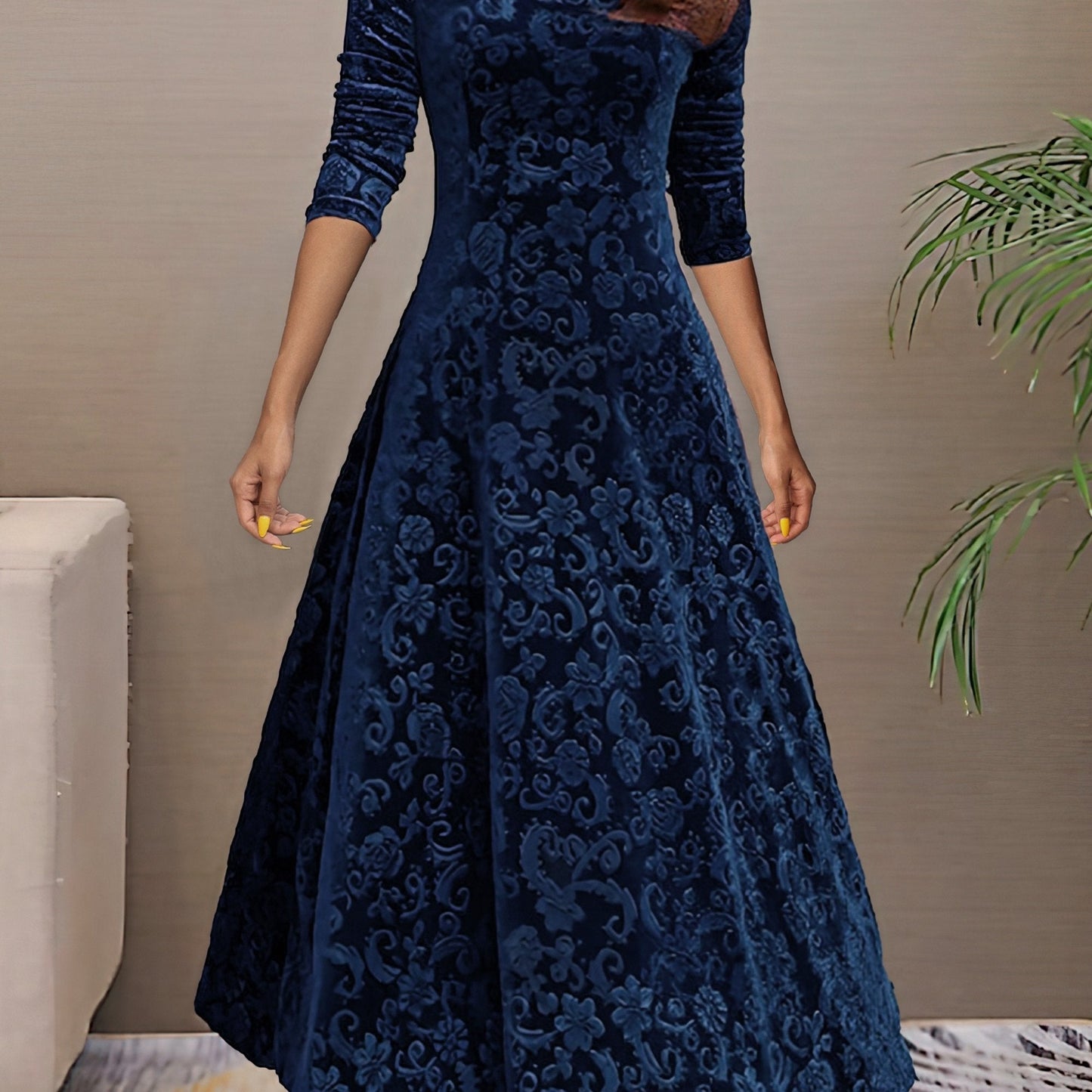 Velvet Elegance Dress