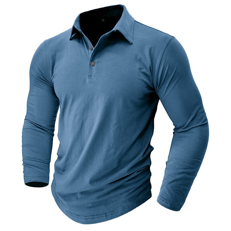 Muscle Fit Longsleeve Polo
