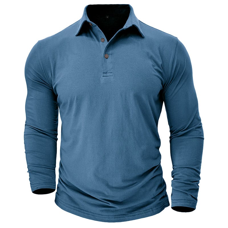 Muscle Fit Longsleeve Polo