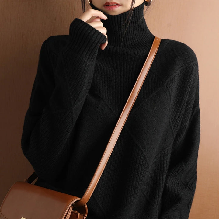 Women’s Cozy Oversized Ribbed Knit Sweater