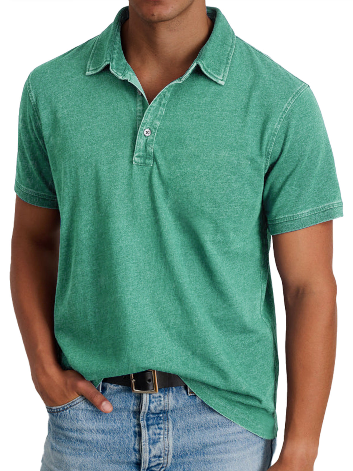 Classic Collar Polo Shirt