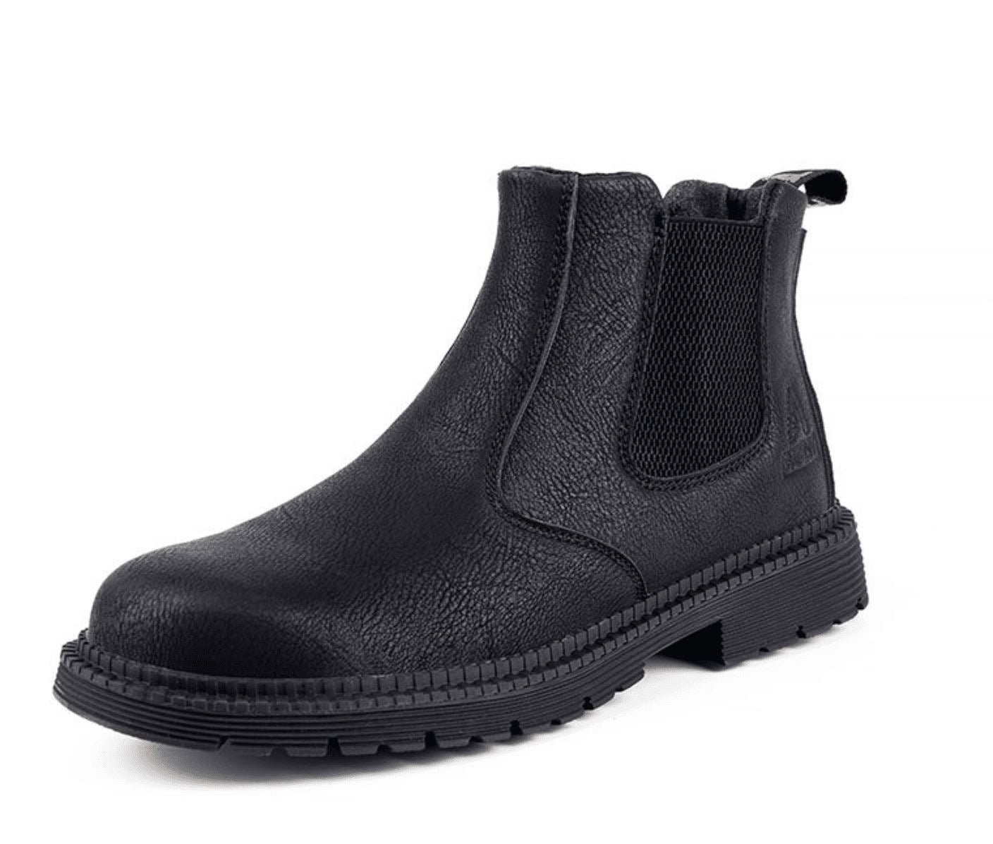Comfort Fit Leather Chelsea Boots Men