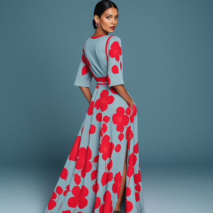 Elegant Viscose Dress