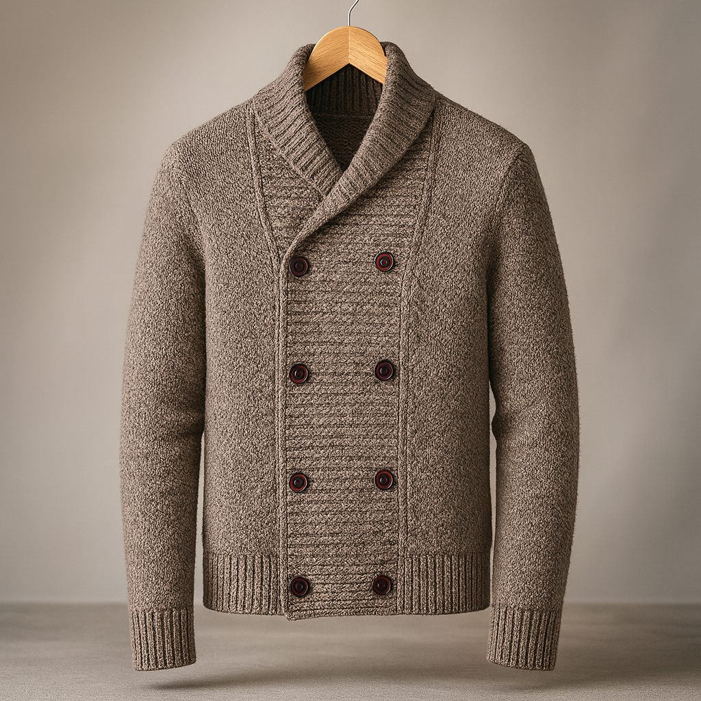 SHAWL CARDIGAN | CLASSIC BRITISH TAILORING