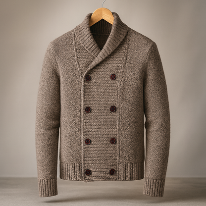 SHAWL CARDIGAN | CLASSIC BRITISH TAILORING
