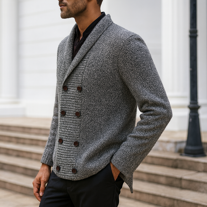 SHAWL CARDIGAN | CLASSIC BRITISH TAILORING