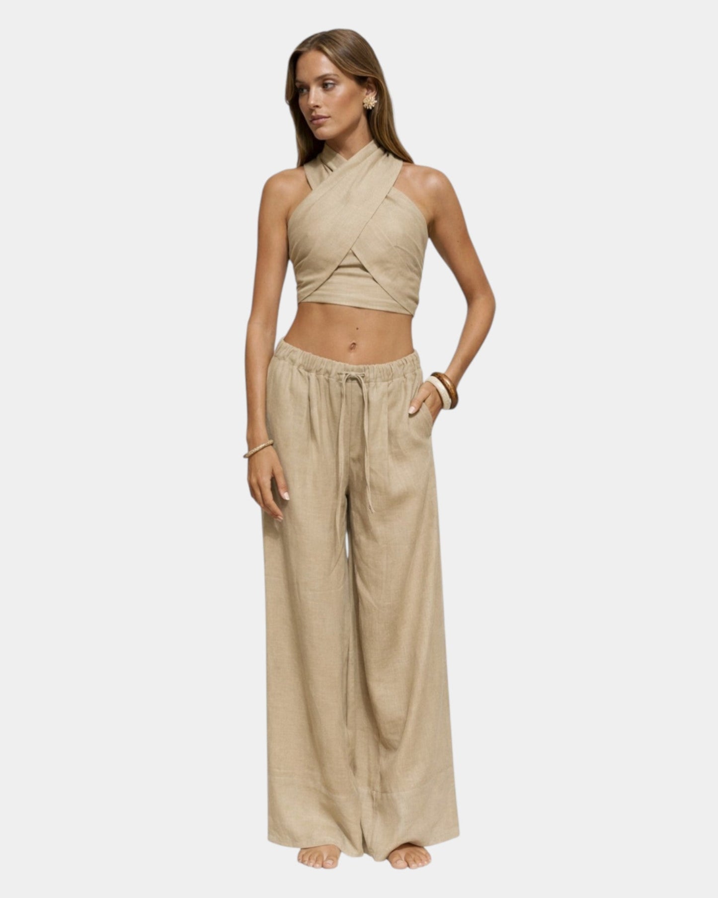 Louna | Strapless Set with Backless Neckline