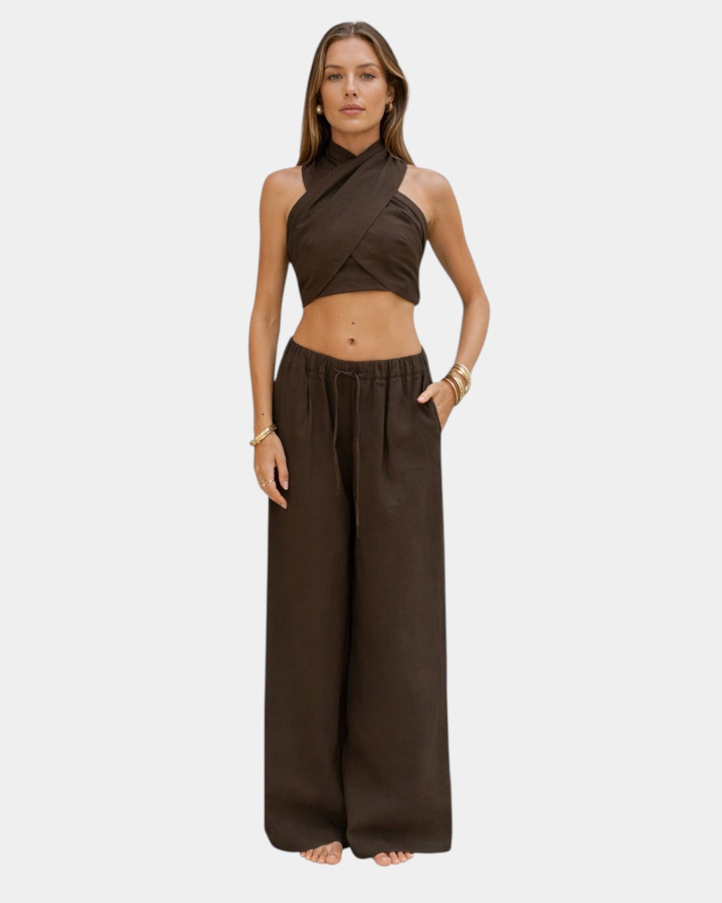 Louna | Strapless Set with Backless Neckline
