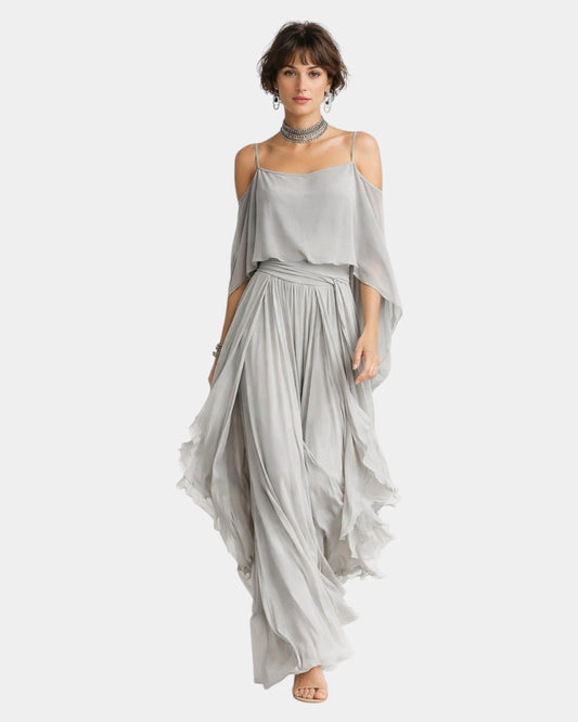 Elowen | Set with a Strap Top and Lightweight Pants