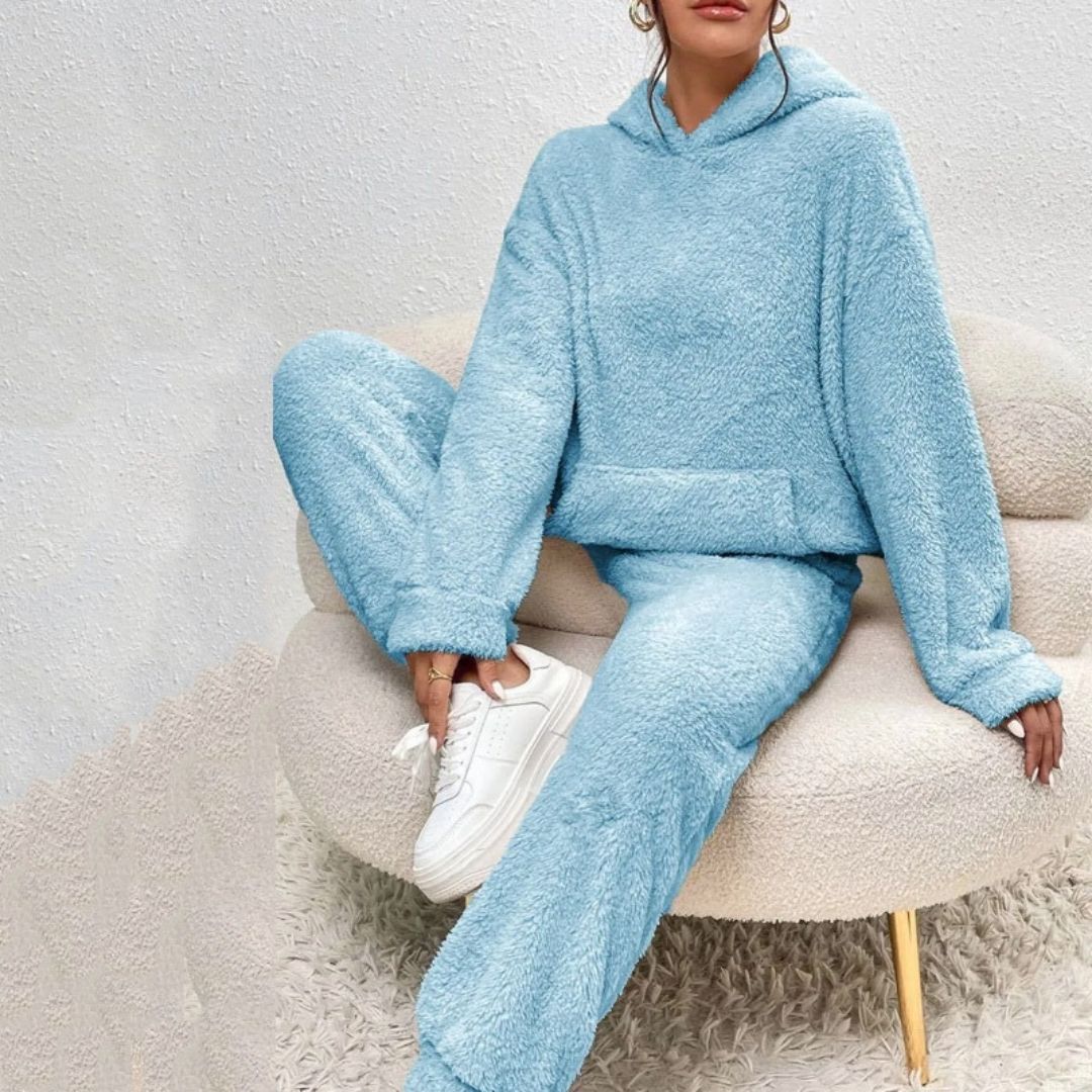 Conjunto Lounge Cómodo con Capucha para Mujer Primavera