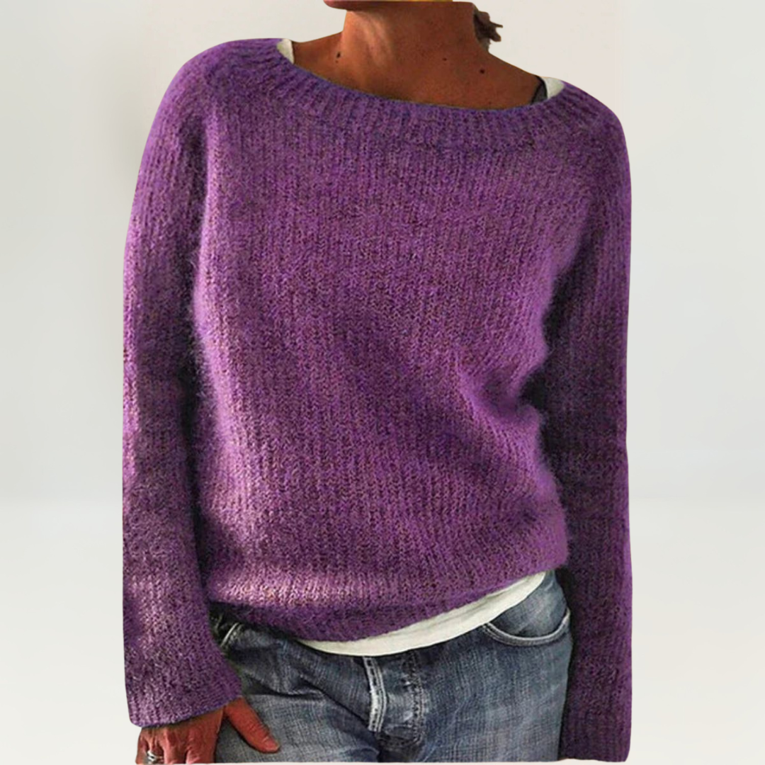 Soft Relaxed Fit Pullover Sweater