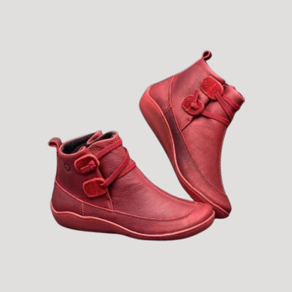 Women’s Spring Casual Ankle Strap Boots