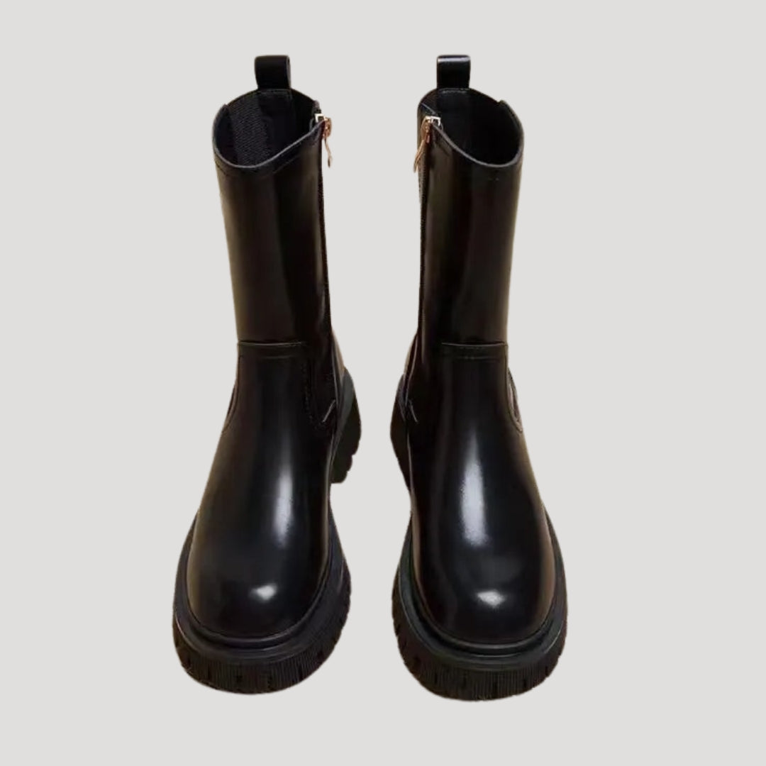Women’s Spring Chunky Mid-Calf Boots