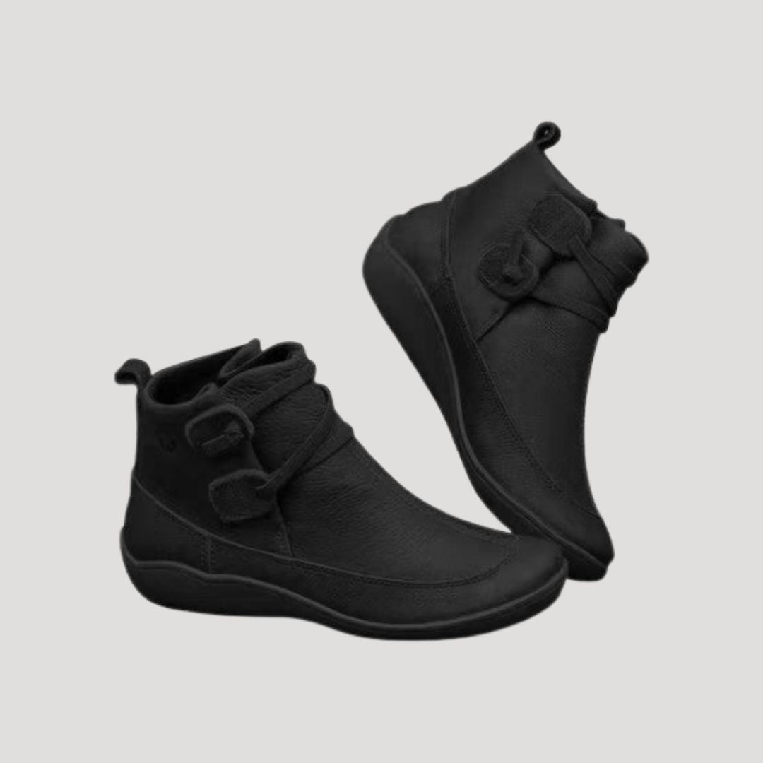 Women’s Spring Casual Ankle Strap Boots