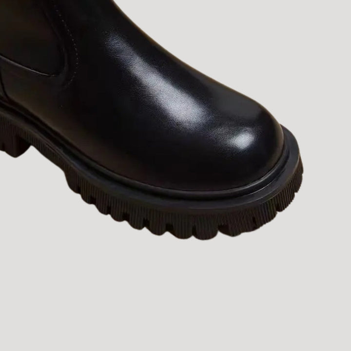 Women’s Spring Chunky Mid-Calf Boots