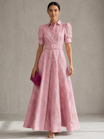 Aria | Short Dress with Balloon Sleeves