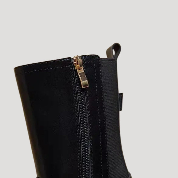 Women’s Spring Chunky Mid-Calf Boots