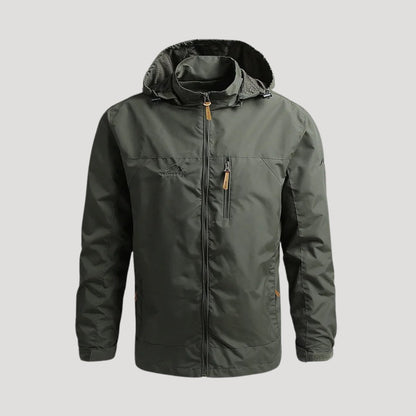 Men’s Spring Hooded Outdoor Zip Jacket