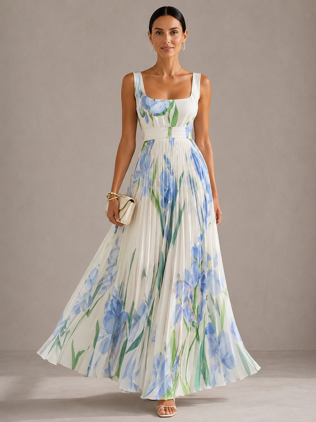 Grace | Long Floral Dress