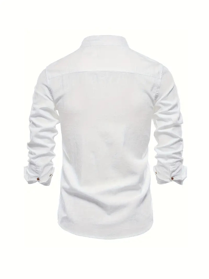 Men’s Spring Casual Button Shirt