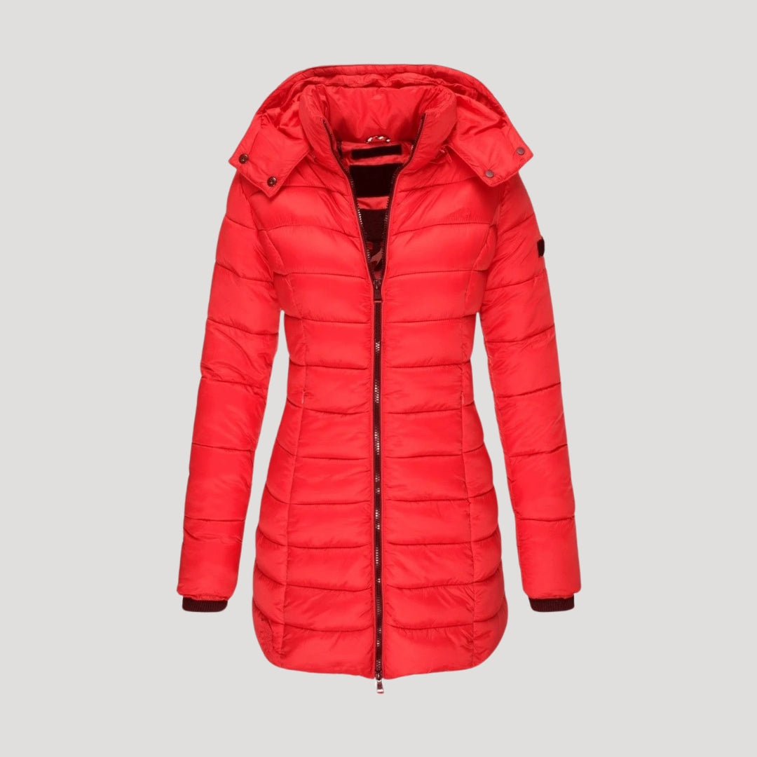 Women’s Hooded Long Puffer Winter Coat
