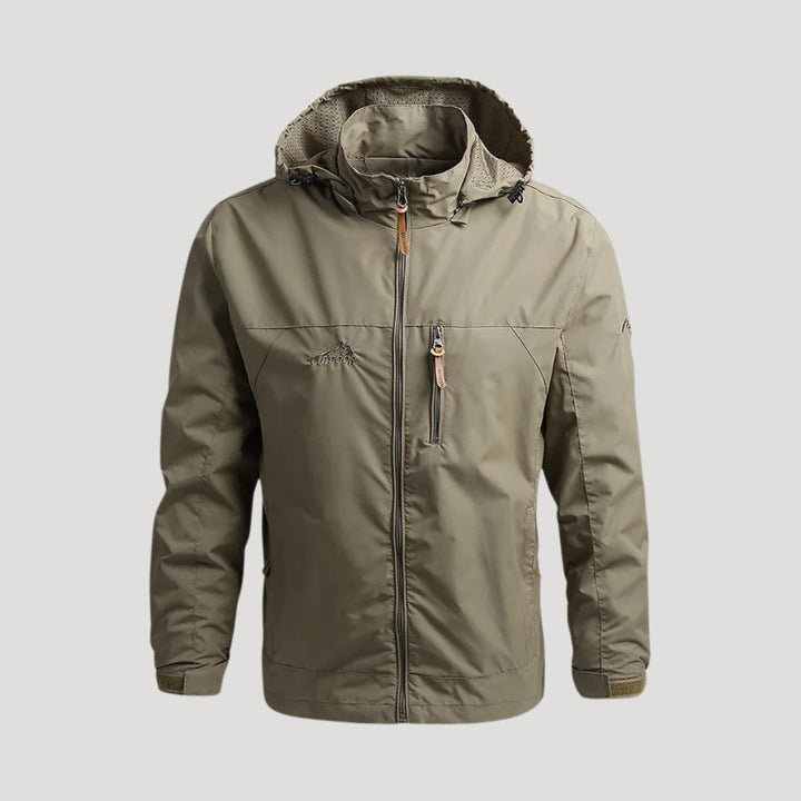 Men’s Spring Hooded Outdoor Zip Jacket