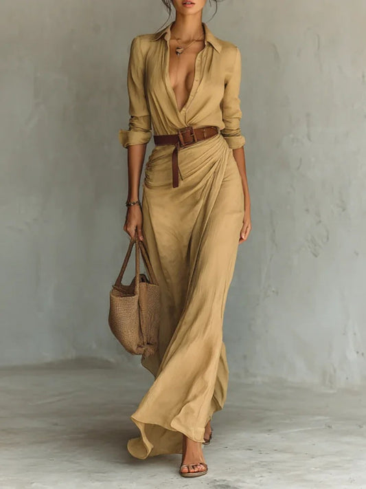 Vestido Cruzado Elegante