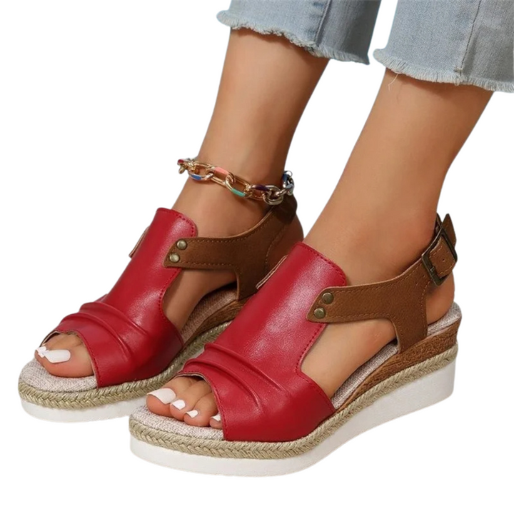 Sandalias casuales de tacón cuadrado Ravenna