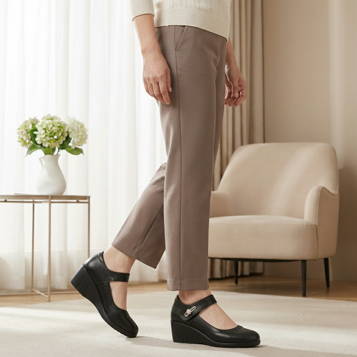 Lydia – Zapatos Cómodos de Tacón Medio Elegantes