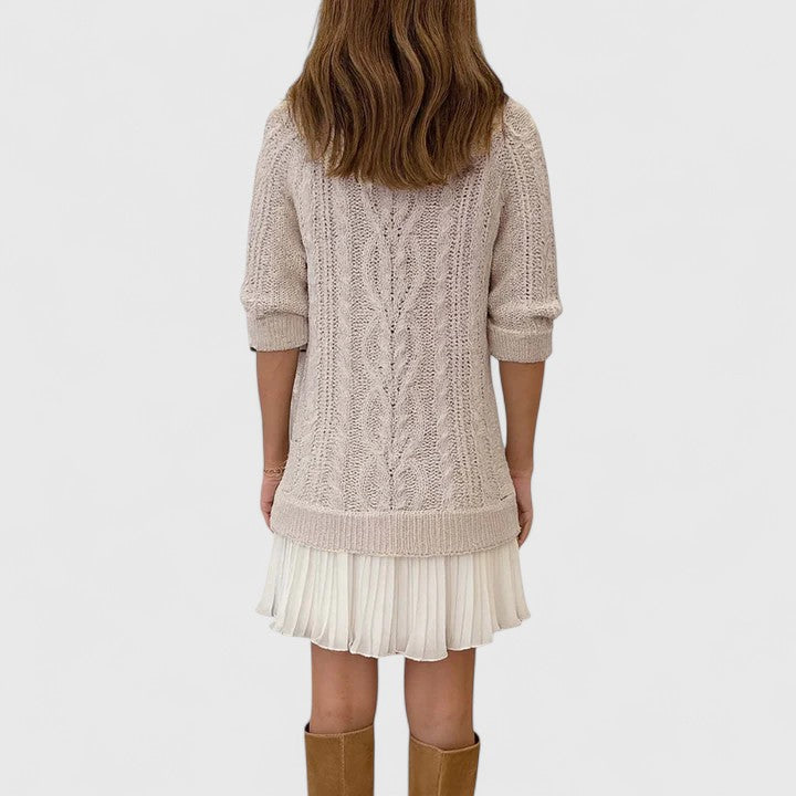 Elegant Sweater Dress