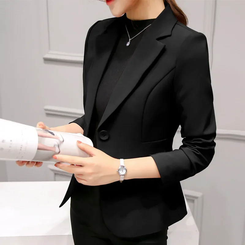 Women's Tailored Slim Fit Office Blazer