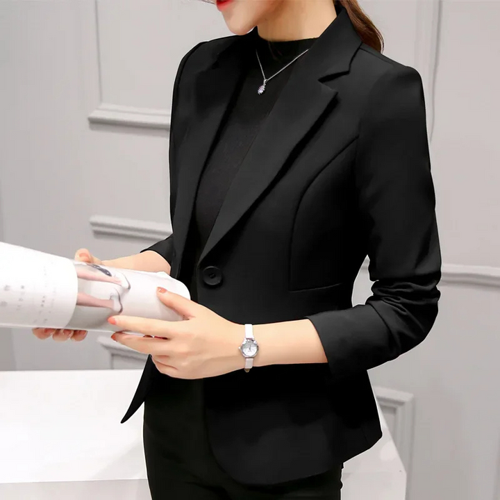 Women's Tailored Slim Fit Office Blazer