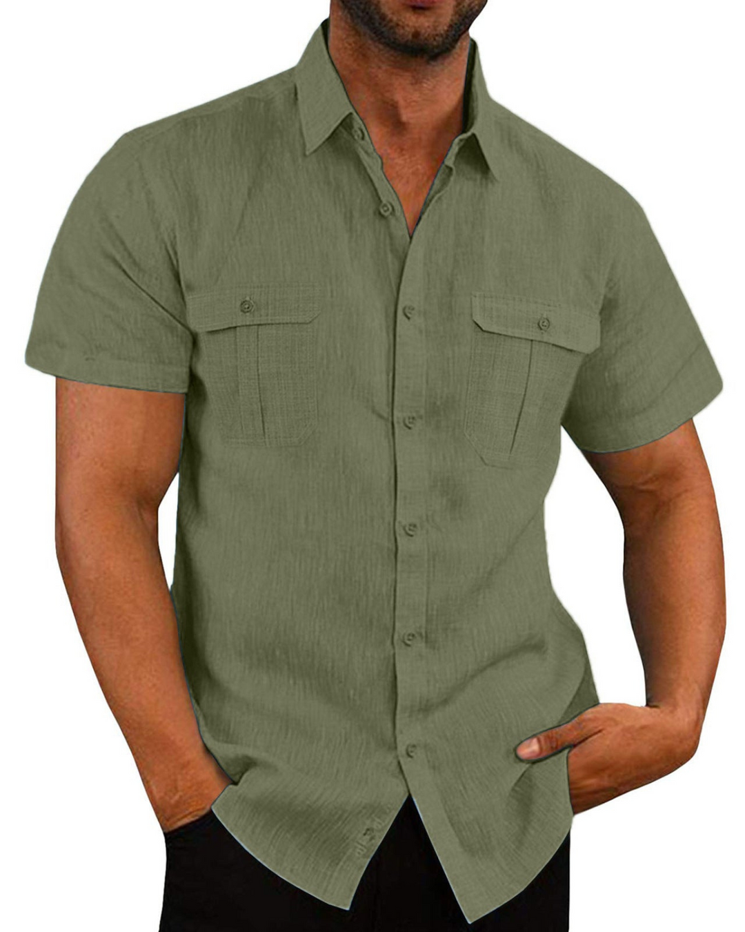 Camisa informal con botones
