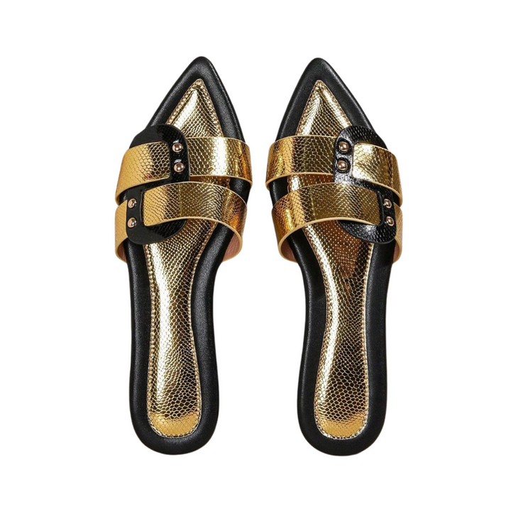Albara Stylish Pointed Flat Sandals