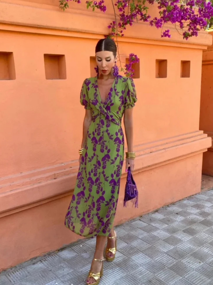 Vestido Midi Sofisticado