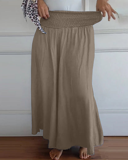 Comfy Wide-Leg Trousers