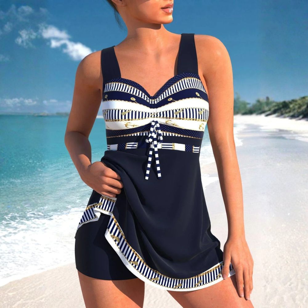 LOREDANA | NAUTICAL ONE-PIECE SWIMSUIT