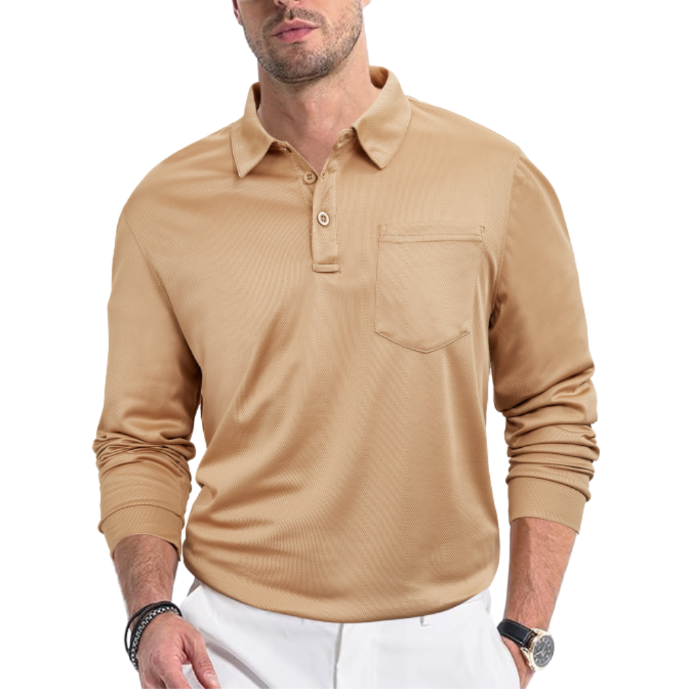 Sleek and Breathable Polo Shirt