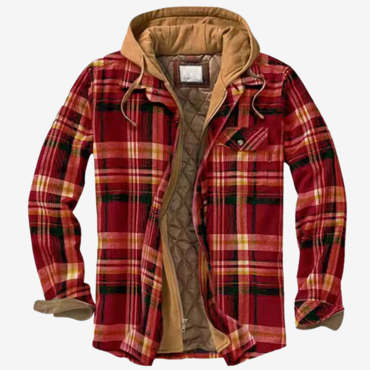 Chaqueta de franela con estilo