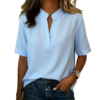 SVEVA | RELAXED SHORT-SLEEVE SHIRT