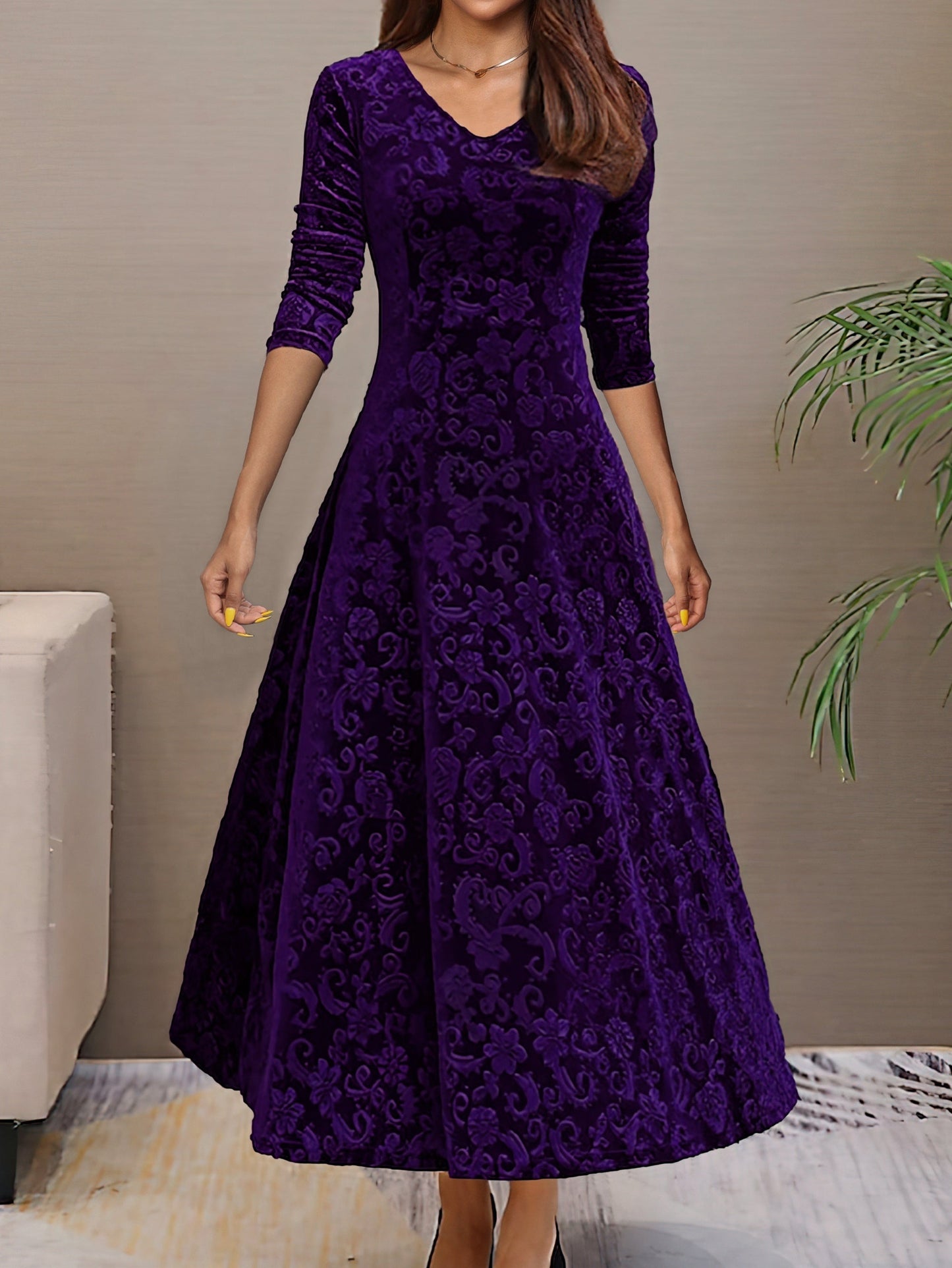 Velvet Elegance Dress